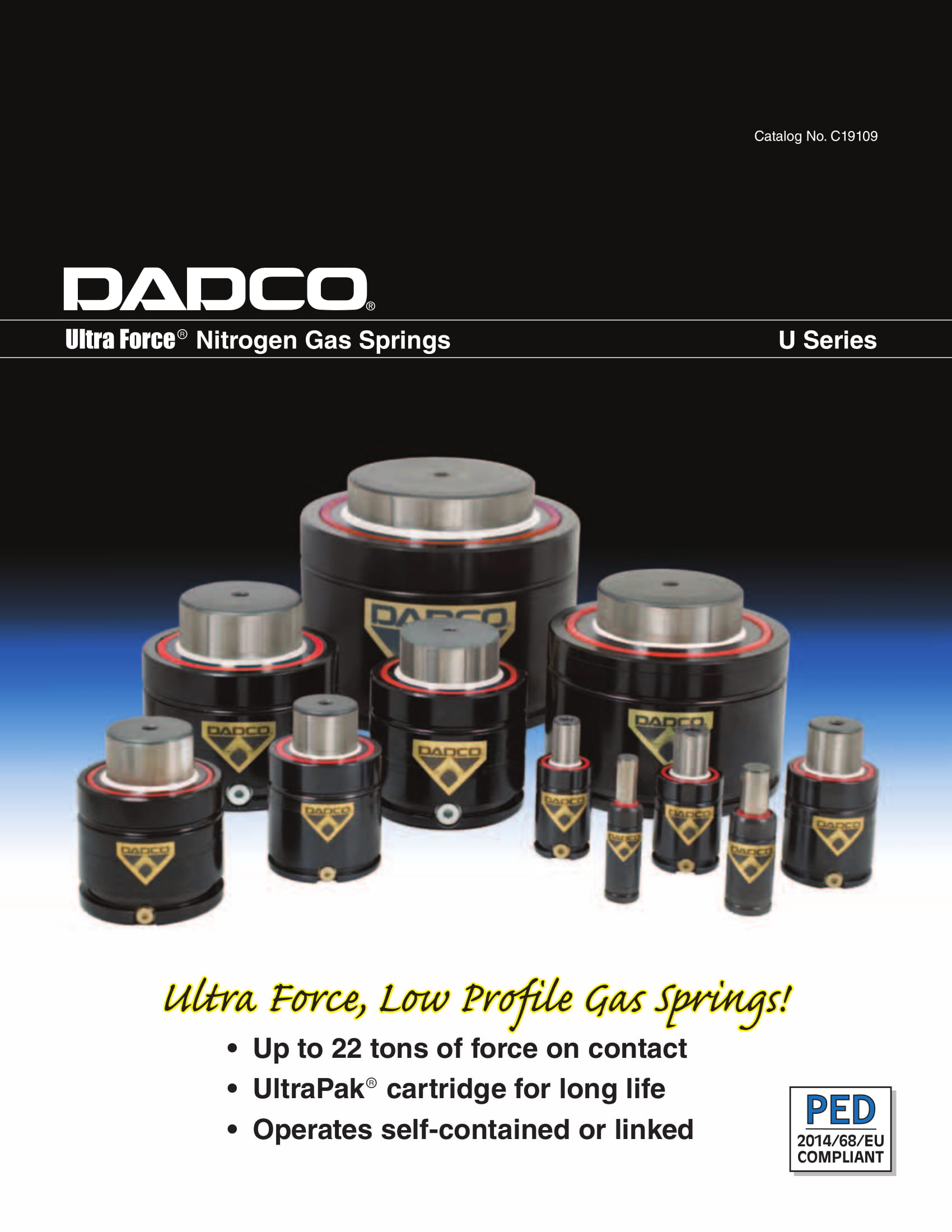 Lò xo khí Dadco – U Series